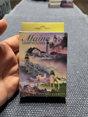 NIP Maine Lighthouses Playing Cards Deck